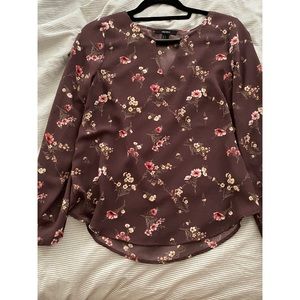 Forever21 floral blouse